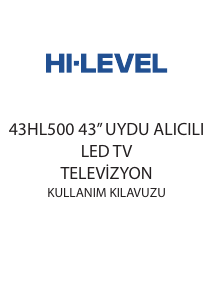 Handleiding Hi-Level 43HL500 LED televisie