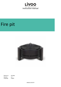 Handleiding Livoo DOC286 Barbecue