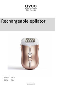 Handleiding Livoo DOS167P Epilator