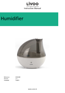 Manual Livoo DOM408 Humidifier