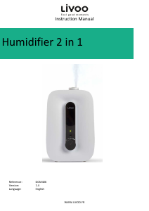 Manual Livoo DOM406 Humidifier