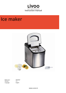 Manual Livoo DOM367 Ice Cube Maker