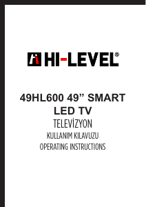 Handleiding Hi-Level 49HL600 LED televisie