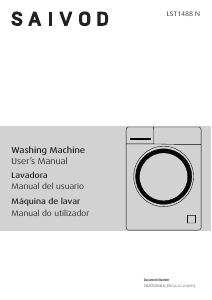 Manual Saivod LST 1488 N Washing Machine