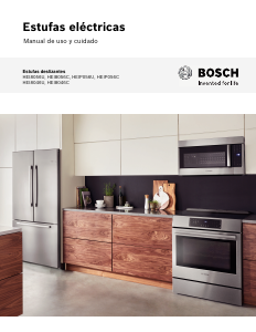 Manual de uso Bosch HEI8046U Cocina