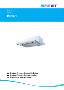 Bruksanvisning Flexit Menu M Kjøkkenvifte