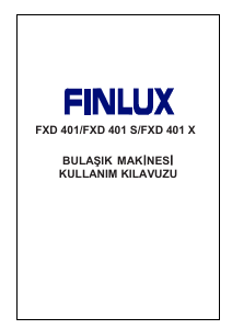 Kullanım kılavuzu Finlux FXD 401 Bulaşık makinesi