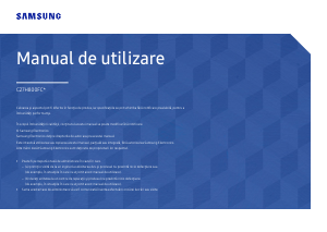 Manual Samsung C27H800FCU Monitor LED