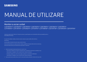 Manual Samsung C32F391FWU Monitor LED