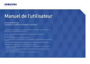 Mode d’emploi Samsung C43J890DKU Moniteur LED