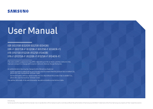 Manual Samsung IE040R LED Monitor