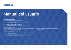 Manual de uso Samsung IE040R Monitor de LED