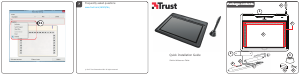 Manual Trust Slimline Tabletă grafica