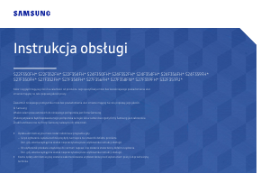 Instrukcja Samsung S24F352FHU Monitor LED