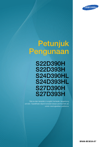 Panduan Samsung S27D390H Monitor LED