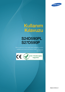 Kullanım kılavuzu Samsung S27D590P LED ekran