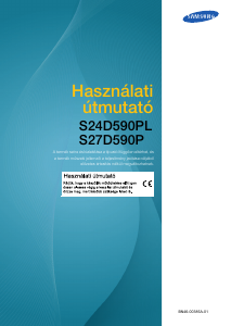 Használati útmutató Samsung S27D590P LED-es monitor