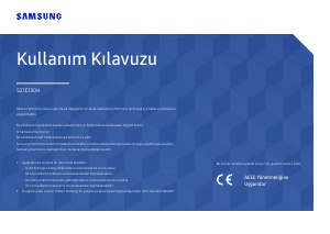 Kullanım kılavuzu Samsung S27E330H LED ekran