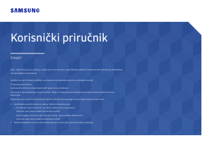 Priručnik Samsung S27H650FDU LED zaslon
