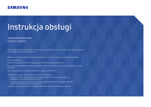 Instrukcja Samsung S27R750QEU Monitor LED