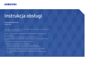 Instrukcja Samsung U28E570D Monitor LED