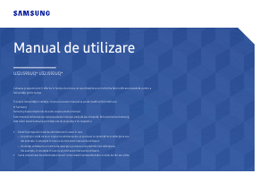 Manual Samsung U32J590UQU Monitor LED