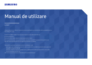 Manual Samsung U32R590CWU Monitor LED
