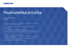 Návod Samsung U32R594CWU LED monitor