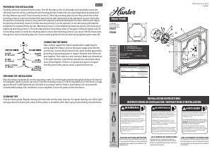 Manual Hunter 19228 Stone Creek Lamp