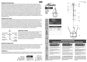 Handleiding Hunter 19363 Indria Lamp