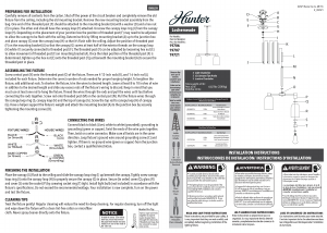 Handleiding Hunter 19706 Lochemeade Lamp