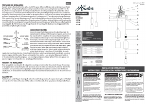 Handleiding Hunter 19719 Lochemeade Lamp