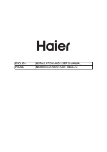 Manual Haier HADG6DS2XWIFI Cooker Hood