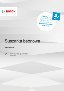 Instrukcja Bosch WQG241ASPL Suszarka