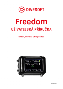 Manuál Divesoft Freedom Potápěčský počítač
