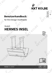 Bedienungsanleitung KKT Kolbe HERMES INSEL 907WM Dunstabzugshaube