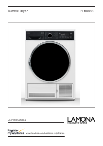 Manual Lamona FLM8800 Dryer