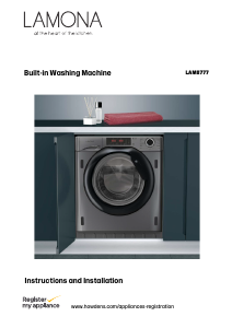 Handleiding Lamona LAM8777 Wasmachine
