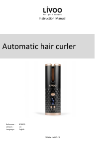 Manual Livoo DOS179 Hair Styler