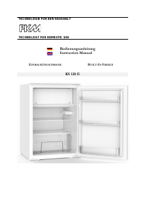 Manual PKM KS120E Refrigerator