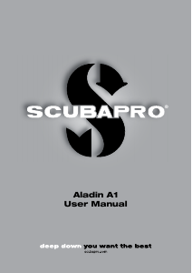 Manual Scubapro Aladin A1 Dive Computer