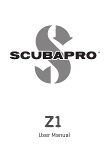 Manual Scubapro Z1 Dive Computer