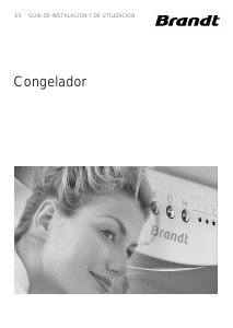 Manual de uso Brandt BFK293W Congelador
