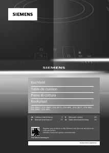 Mode d’emploi Siemens ET631BNB1E Table de cuisson