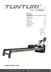 Handleiding Tunturi Classic Row 3.0 Roeimachine