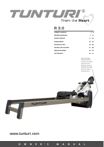 Bedienungsanleitung Tunturi Classic Row 3.0 Rudergerät