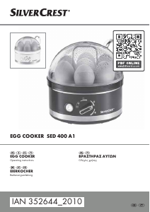 Εγχειρίδιο SilverCrest IAN 352644 Βραστήρας αυγών