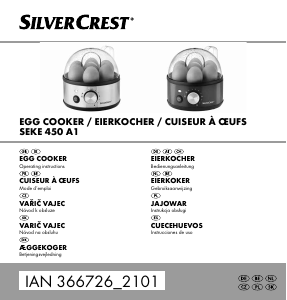 Handleiding SilverCrest IAN 366726 Eierkoker