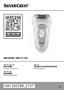 Handleiding SilverCrest IAN 385388 Epilator