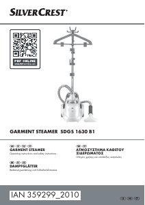 Bedienungsanleitung SilverCrest IAN 359299 Dampfbürste